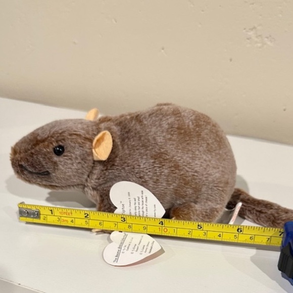 Ty, Co; Beanie Baby Mouse; "Tiptoe"  NWT - Picture 1 of 5